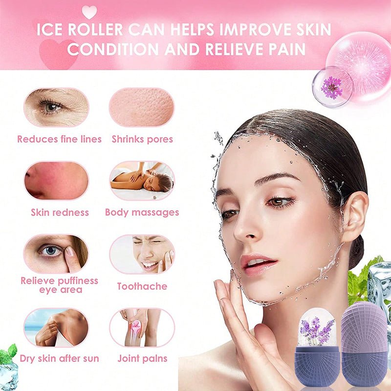 Reusable Silicone Facial Ice Roller