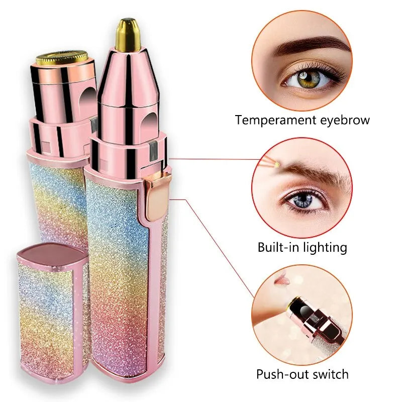 Rechargeable Facial Hair-Eyebrow Trimmer