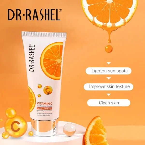 Dr. Rashel Brightening Anti Aging Deep Cleansing Vitamin C Facial Cleanser – 80ml