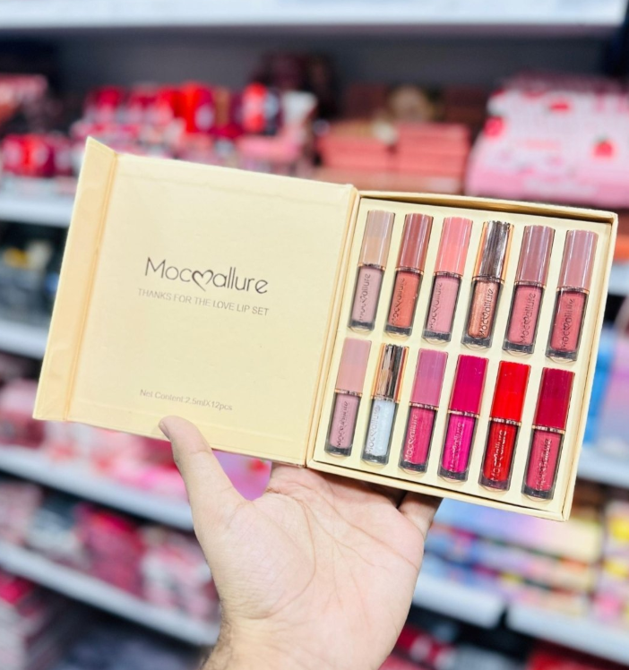 Mocallure Lip Gloss Set of 12