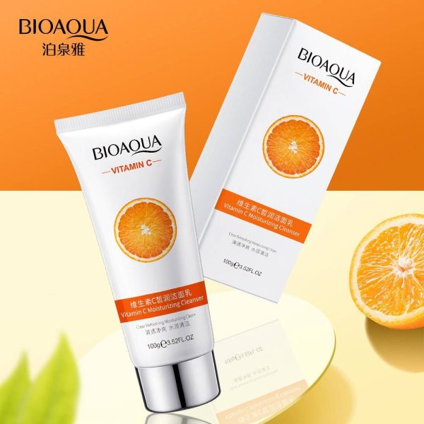 Bioaqua Vitamin C Moisturizing Cleanser Deep Cleansing Rejuvenation Cleanser