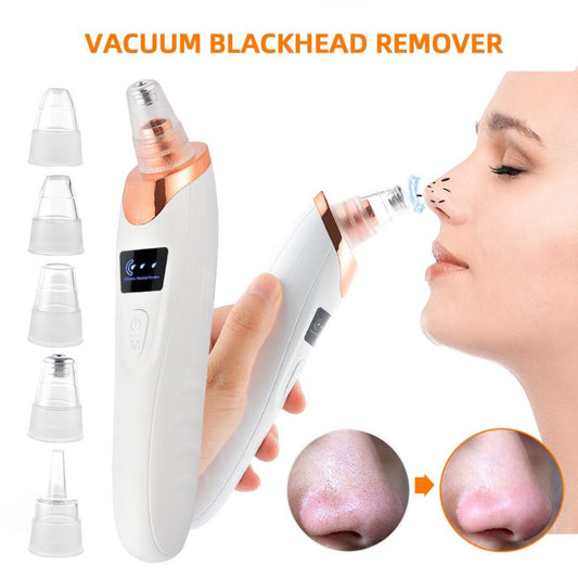 [Imported] 5-in-1 Rechargeable Vacuum Blackhead Remover & Acne Pore Cleaner