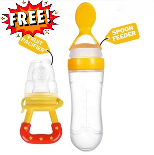 SPOON FEEDER + FREE PACIFIER